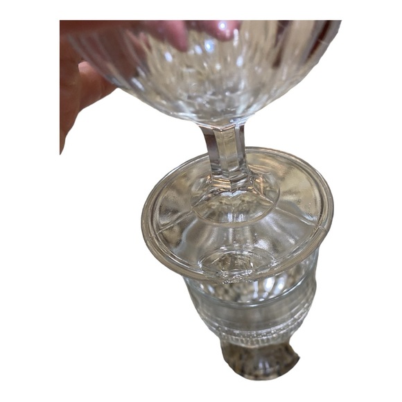 Pair of Beautiful antique goblets 1886-1891 - Picture 7 of 7